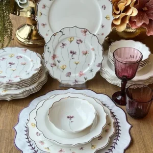 سرویس غذاخوری گل مینیمال