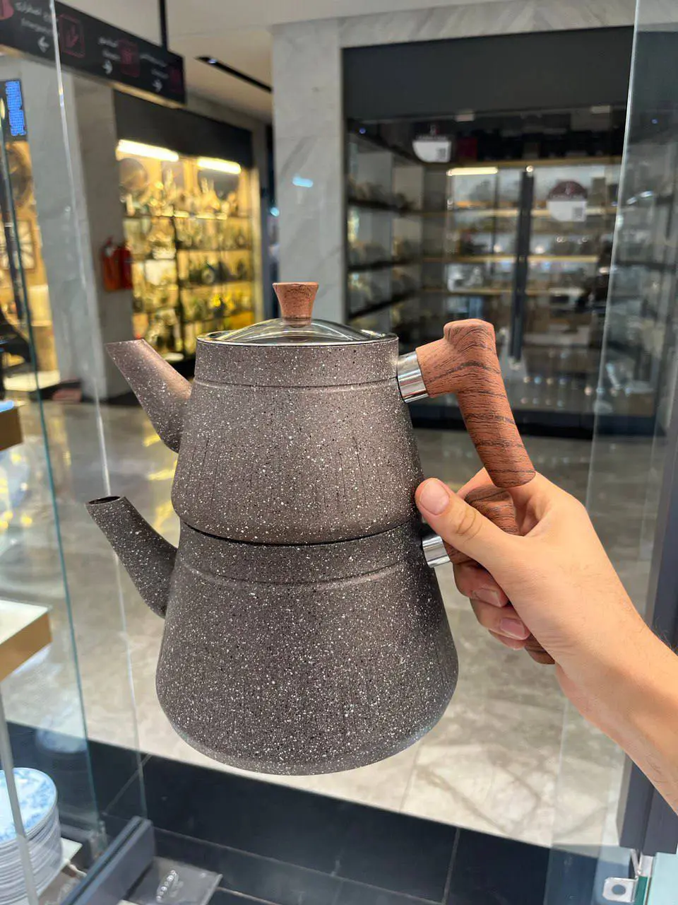 کتری و قوری گرانیتی زیو ترکیه مدل ZTS-3722 (3) کتری و قوری گرانیتی زیو ترکیه مدل ZTS-3722