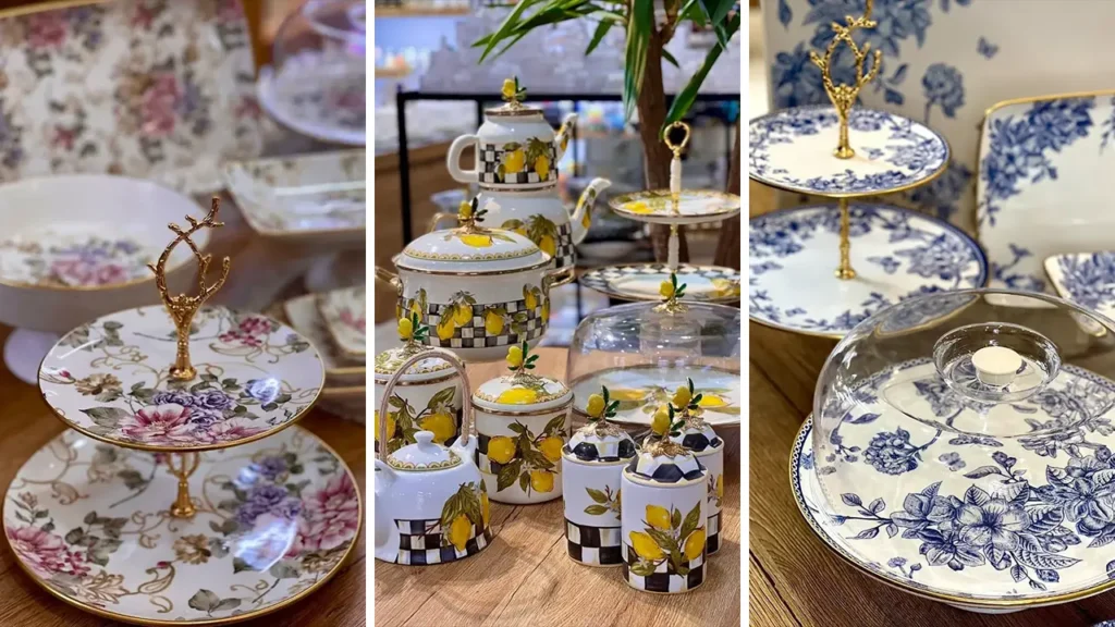 ظروف پذیرایی ترک؛ 15 طرح خاص برای لحظه های خاص عروس ها